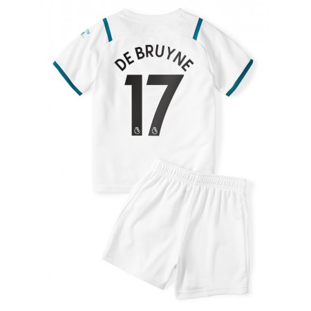Camisetas Manchester City Kevin De Bruyne 17 Niños Segunda Equipacion 2021/2022